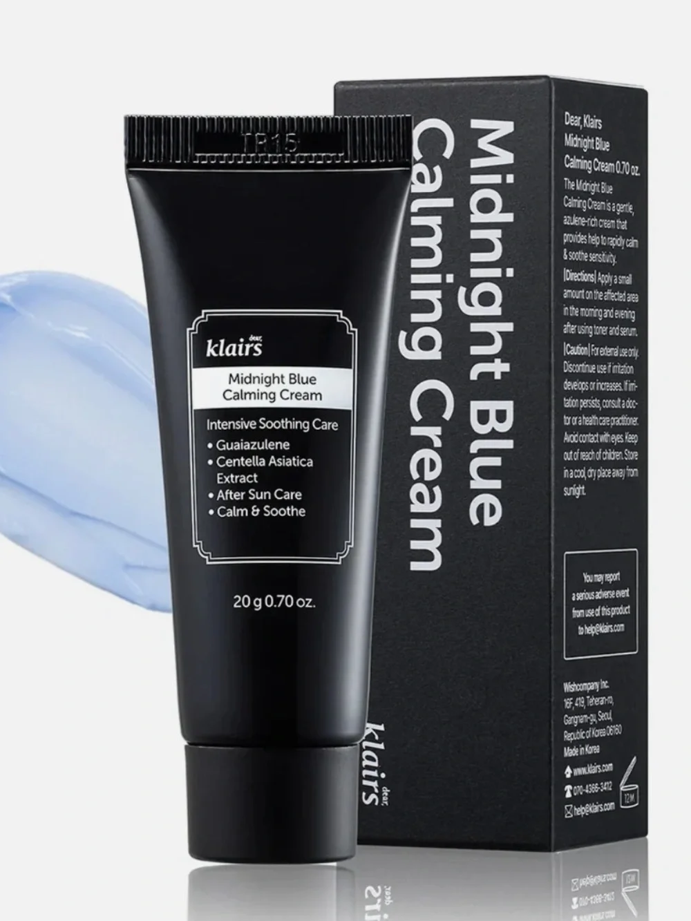 Klairs Midnight Blue Calming Cream Mini 20g BRAND NEW IN BOX